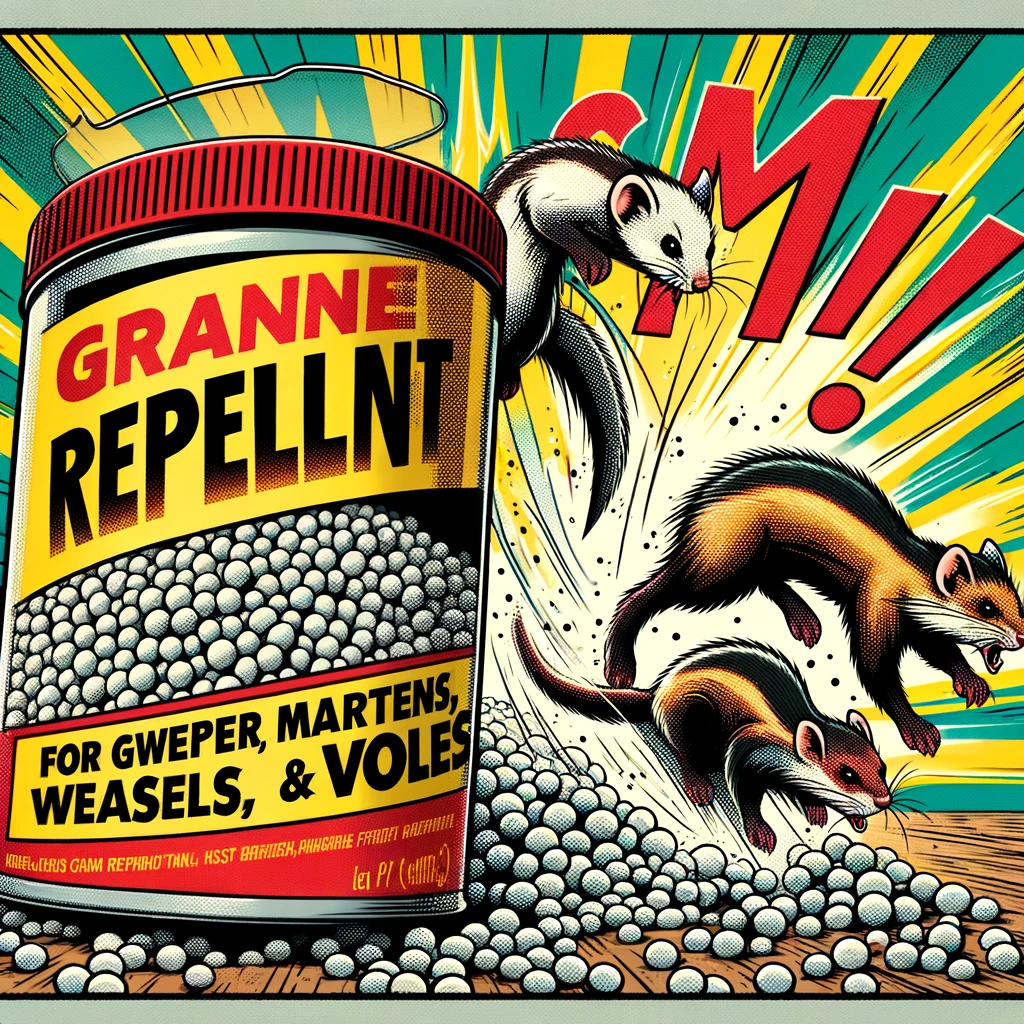 Répulsif en Granulé Martres/fouines/campagnols - 750gr